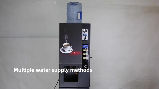 Торговый автомат для охлаждения напитков растворимого кофе